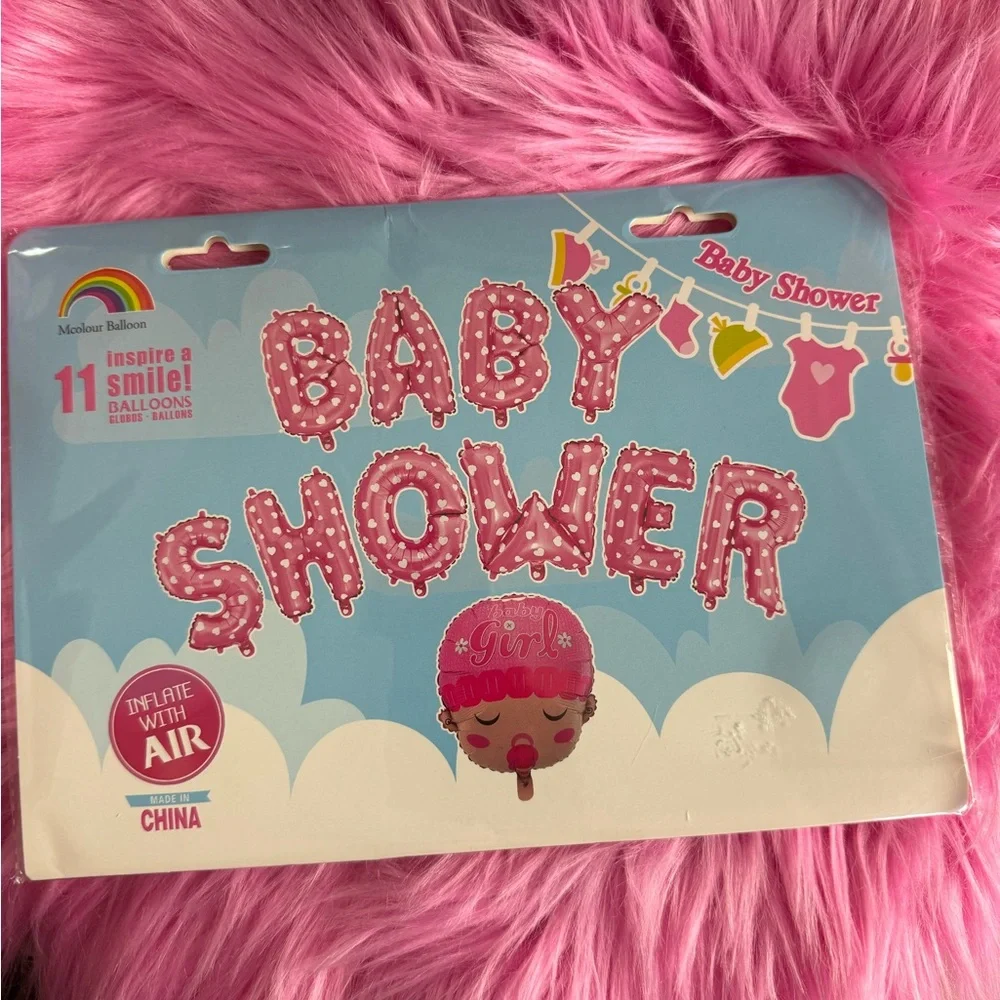 Mcolour Ballon Baby Shower Girl Foil‎ Ballon